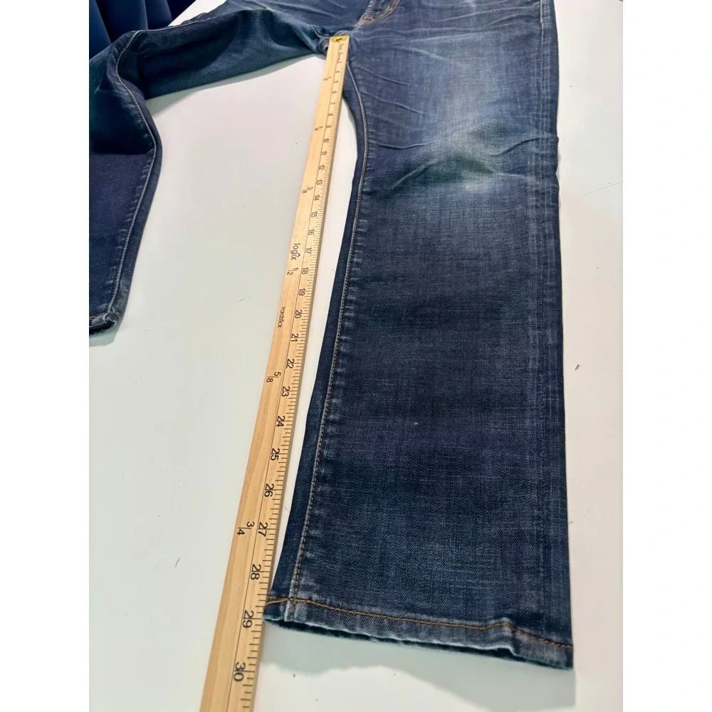 American Eagle Slim Taper Jeans Mens 33x30 Dark Wash 360 Extreme Flex Denim